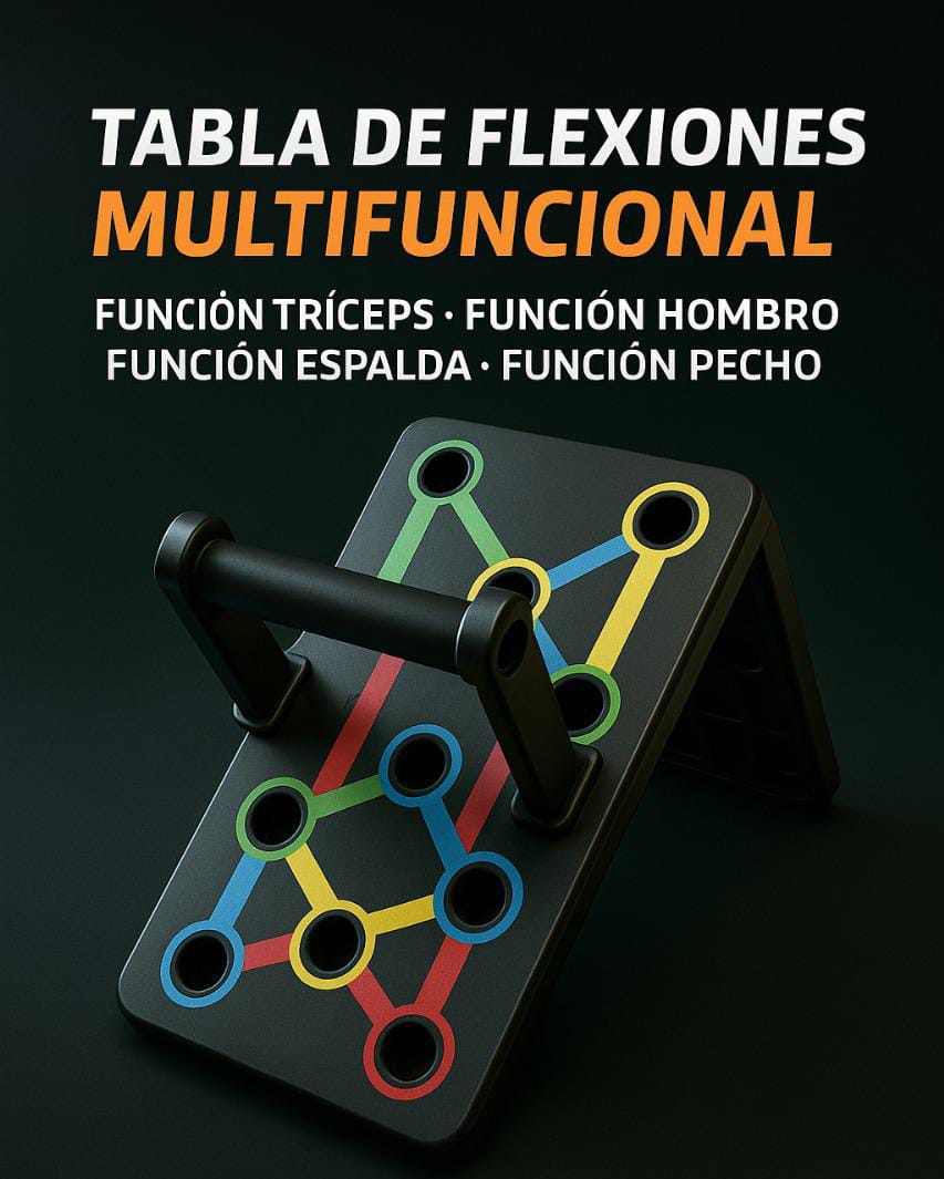 TABLA DE FLEXIONES PARA TRABAJAR {PECHO,ESPALDA,TRICEPS Y HOMBROS💪💪