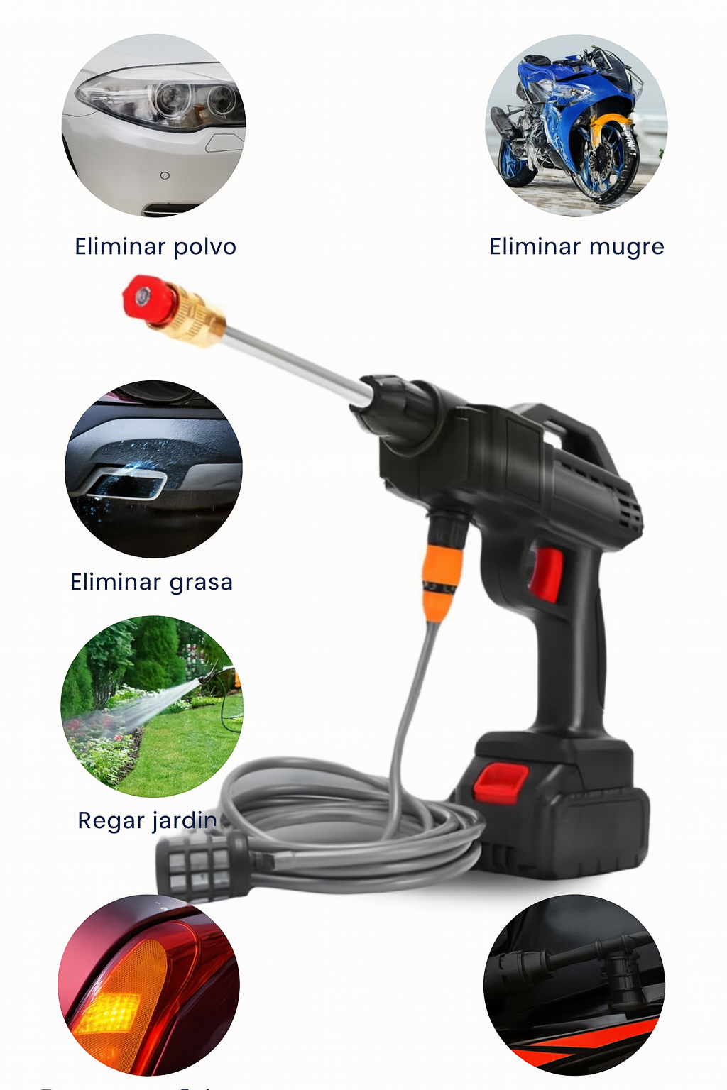 HIDROLAVADORA PORTATIL DE 120 V